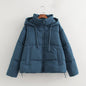 Women's Winter Simple Warm Thickened Hooded Cotton Coats