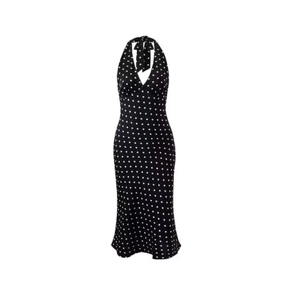 Dress Summer Halter Sleeveless Slim Slimming Dresses