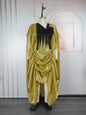 Women's Embroidered Robe African Wear Dress Two-piece Plus Size