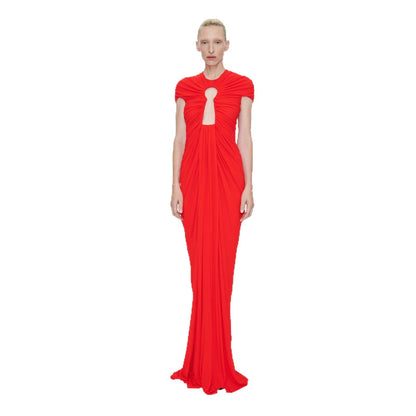 Red Birthday Party Dress Fashionable Elegant Dresses