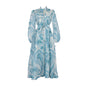Catwalk Design Sense Hanging Flower Long Dresses