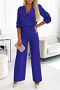 Women's Unique Cool Solid Color Trousers Suits
