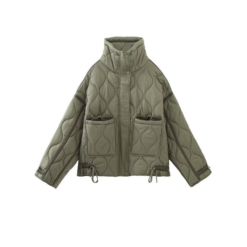 Women's Creative Winter Loose Lapel Pocket Coats