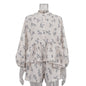 French Style Classic Puff Sleeve Small Suits