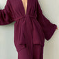 Women's Spring French Style Loose Gauze Shirt Suits