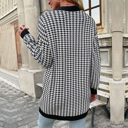 Women's Vintage Knitted Fashion Wear Mid-length For Sweaters