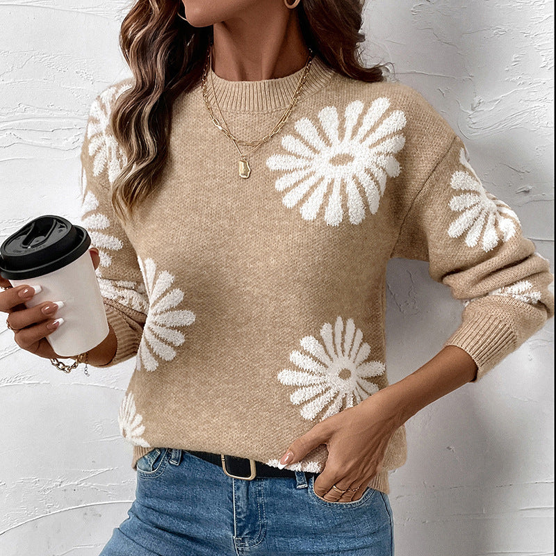 Women's New Pullover Casual Long-sleeved For Sweaters