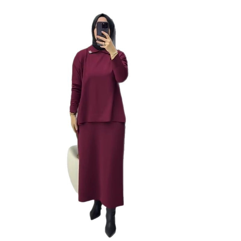 Long Sleeve Split Loose Casual Lazy Sweaters