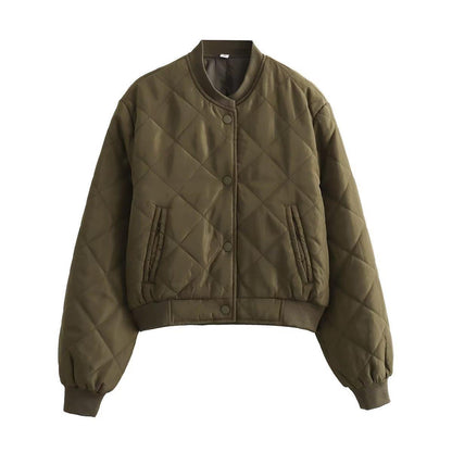 Women's Cotton Pilot Street Fashion Cross Coats