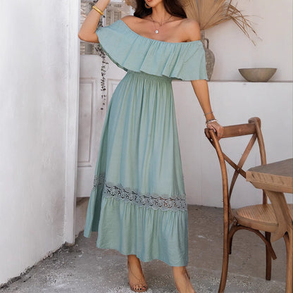 Women's Durable Holiday Casual Waist Dress Dresses