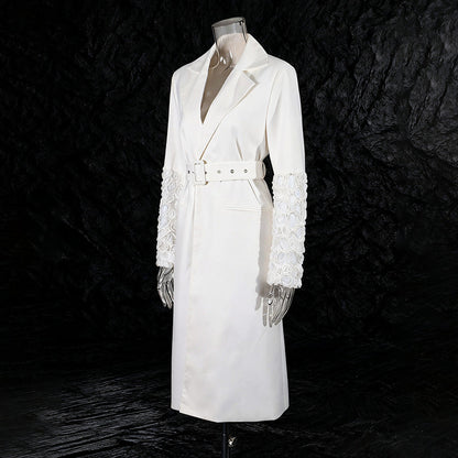 Women's British Style Elegant Long Trench Autumn Coats