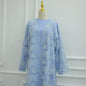 Classic Popular Stylish Three-dimensional Flower Beaded Dresses