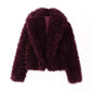 Women's Thick Lamb Wool Thickened Winter Furry Coats