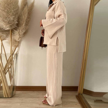 Women's Autumn Fashion Long Sleeve Shirt High Suits