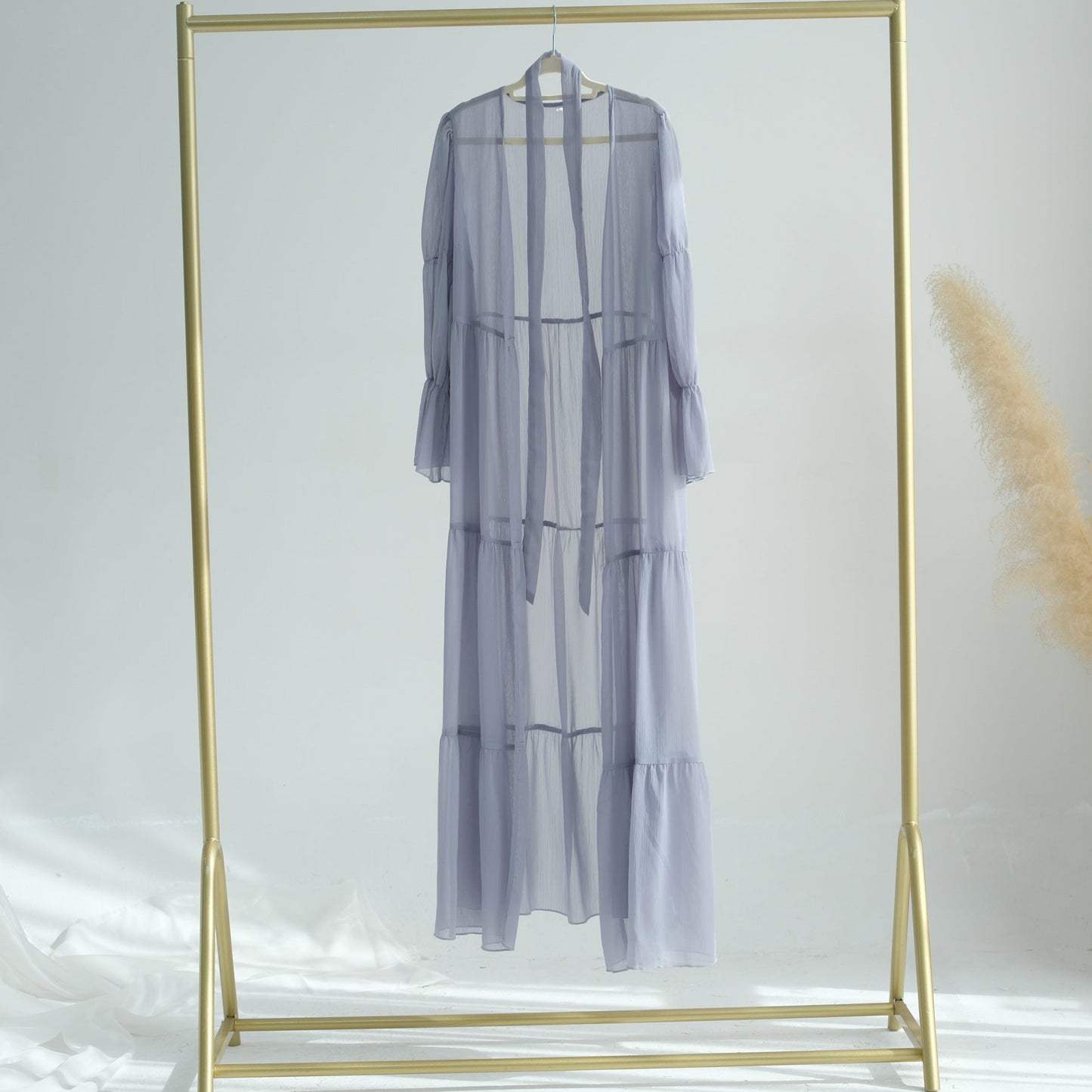 Turkey Encounter Elegant Chiffon Wrinkle Two-piece Dresses