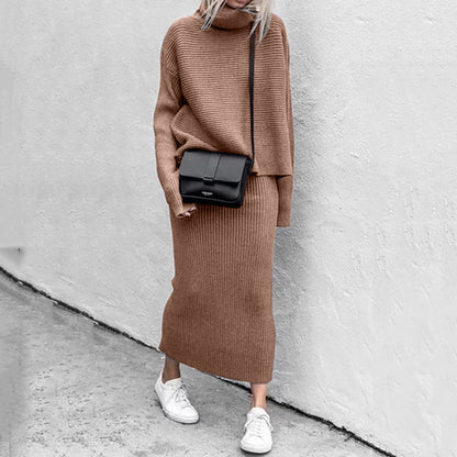 Women's Autumn Casual Loose Fashion Long Two-piece Suits