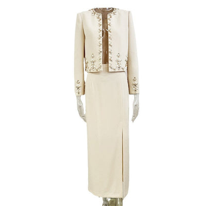 Durable Fashion Bead Split Two-piece Set Suits