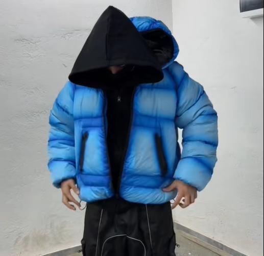Warm Cotton Fashion Hooded Wear Outdoor Coats