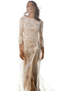 Women's Dress Round Neck Long Sleeve Hollow Dresses