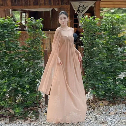 Women's Solid Color Loose Street Fashion Tube Dresses