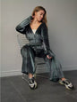 Women's Long Sleeve Hooded Trousers Fashion Casual Suits
