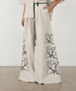 Graceful Pretty Fashion Cotton Linen Printed Suits