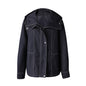 Women's Hooded American High-grade Loose Versatile Trench Coats