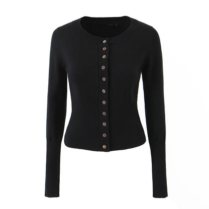 Women's Hot Slim Breasted Knitted High Waist Suits