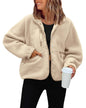 Women's Pretty Polar Fleece Sports Leisure Jackets