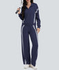 Women's Autumn Two-piece Sportswear Casual Trousers Set Suits