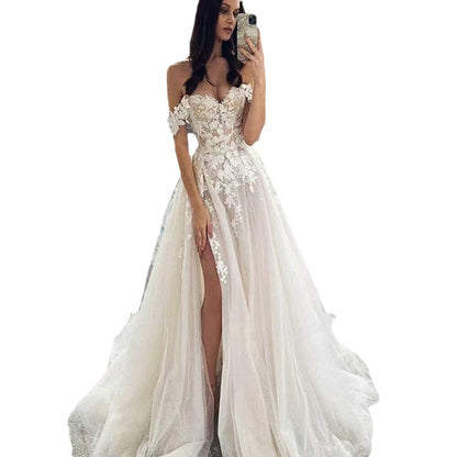 Style Main Dress Bride Slimming Trip Wedding Dresses