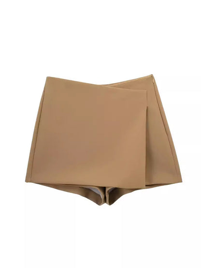 Women's Pretty Glamorous Fashion Casual Asymmetric Shorts
