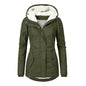 Women's Winter Thickened Cotton Padded Parka Warm Coats
