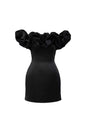 Pure Color Floor Shoulder Stringy Seedge Dresses