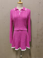 Women's Woolen Long-sleeved Button Lapel Umbrella Suits