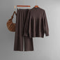 Women's Neck Split Korean Loose Soft Glutinous Suits