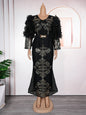 Women's Innovative Dress African Rhinestone Beaded Dresses