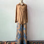 Summer Fashion Large Shirt High Waist Suits
