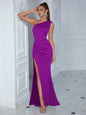 Women's Dress For Summer High-grade Split Shoulder Dresses