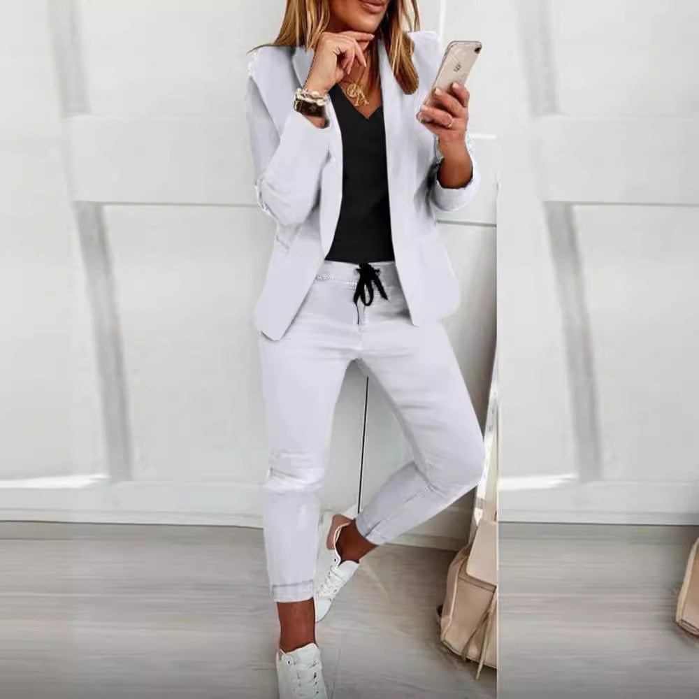 Women's Classic Trendy Casual Fashion Set Suits
