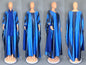 Women's Fashion Printed Satin Muslim Robe Party Dresses