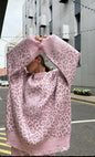 Women's High Sense Outerwear Hollow Hem Pullover Sweaters