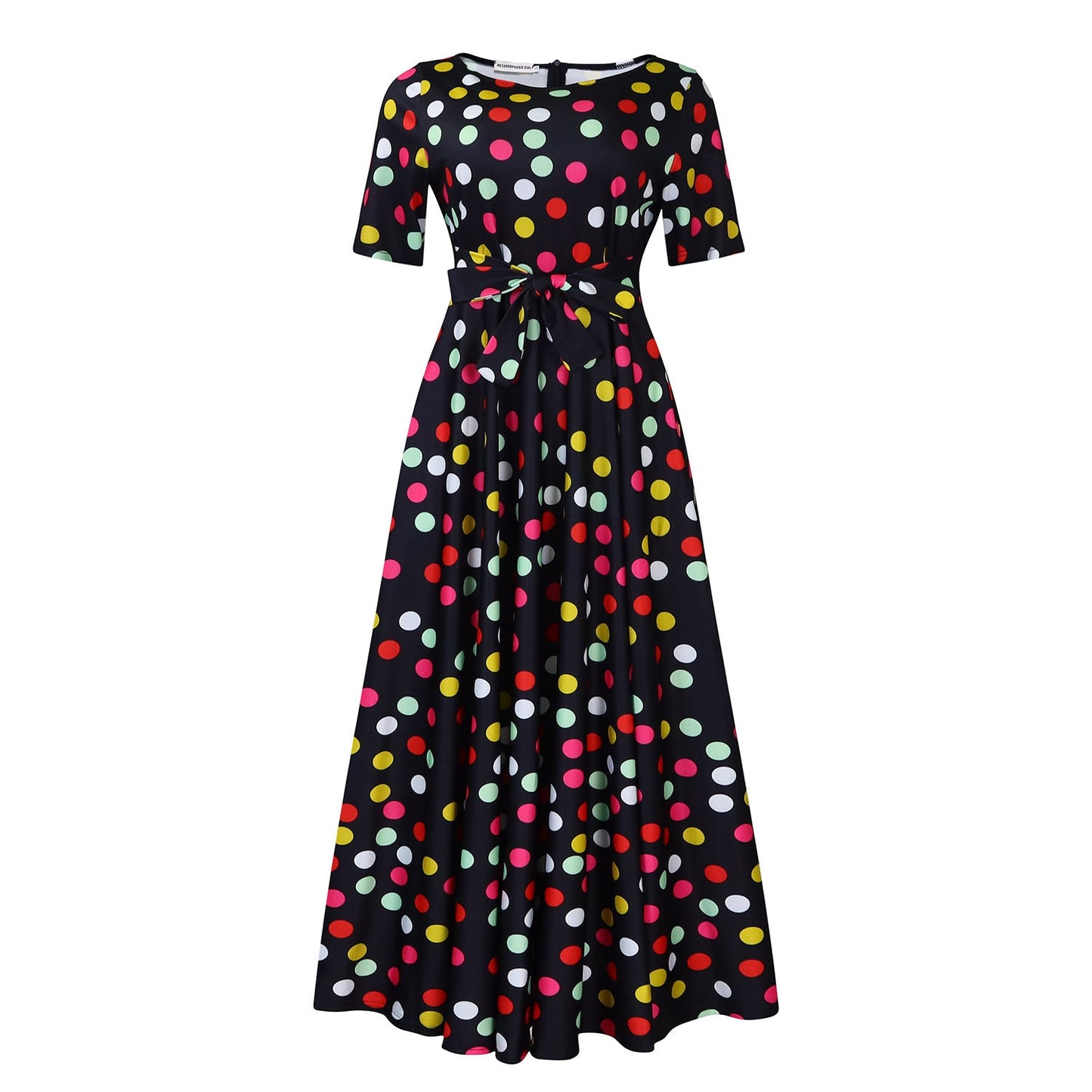 Women's Fashion Elegant Tied African Sleeve Large Dresses