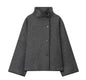 Women's Attractive Fashion Casual Turtleneck Long-sleeved Coats