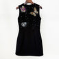 Fashion Bead Diamond Butterfly Slim Dress Dresses