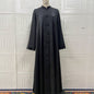 Women's Spring Loose Multicolor Long Dress Outside Coats