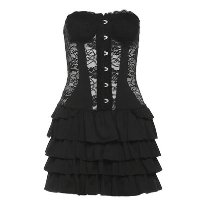 Sleeveless Tube Slim Fit Sexy Trendy Dresses