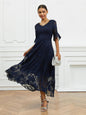 Large Swing Dress Fashionable Elegant Collar Dresses