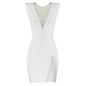 Trendy Sexy Slim Fit Net Drill Bandage Dresses