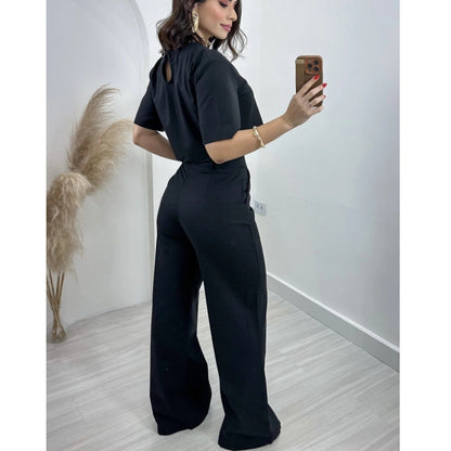 Women's Fashion Cotton Linen High Waist Suits